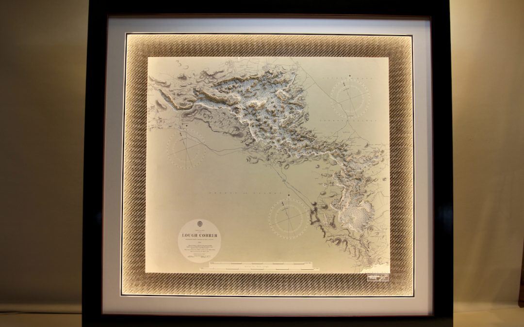 Lough Corrib, Black Gloss Frame